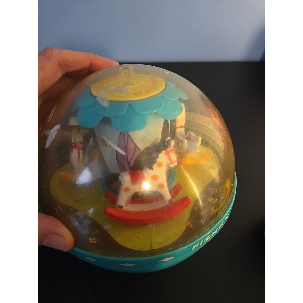Fisher‎ Price ROLY POLLY CHIME BALL Preschool Toys 6